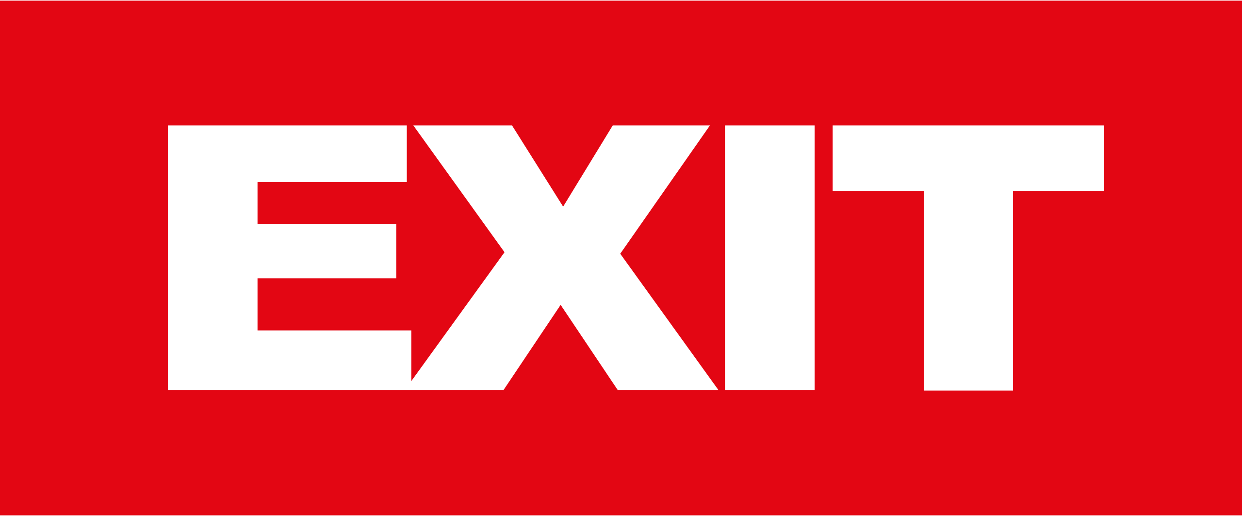 Schriftart Exit