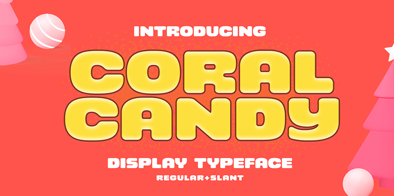 Schriftart Coral Candy