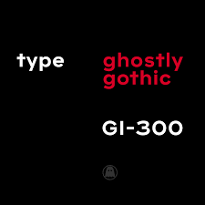 Schriftart Ghostly Gothic