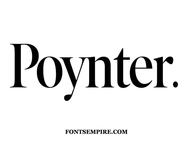 Schriftart Poynter Old Style