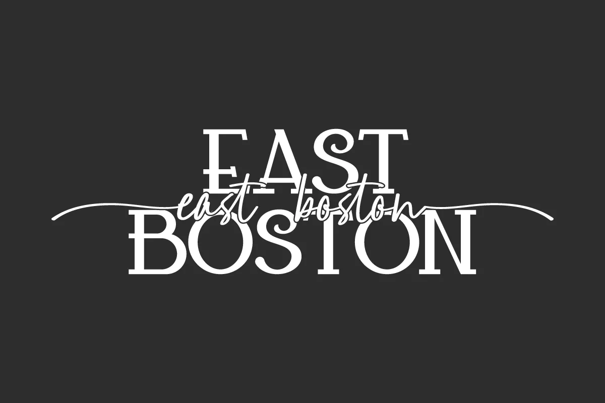 Schriftart East Boston