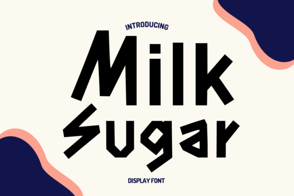 Schriftart Milk Sugar