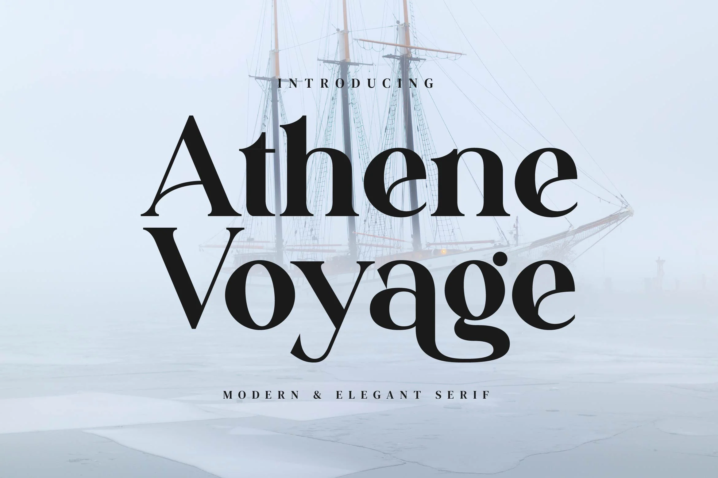 Schriftart Athene Voyage
