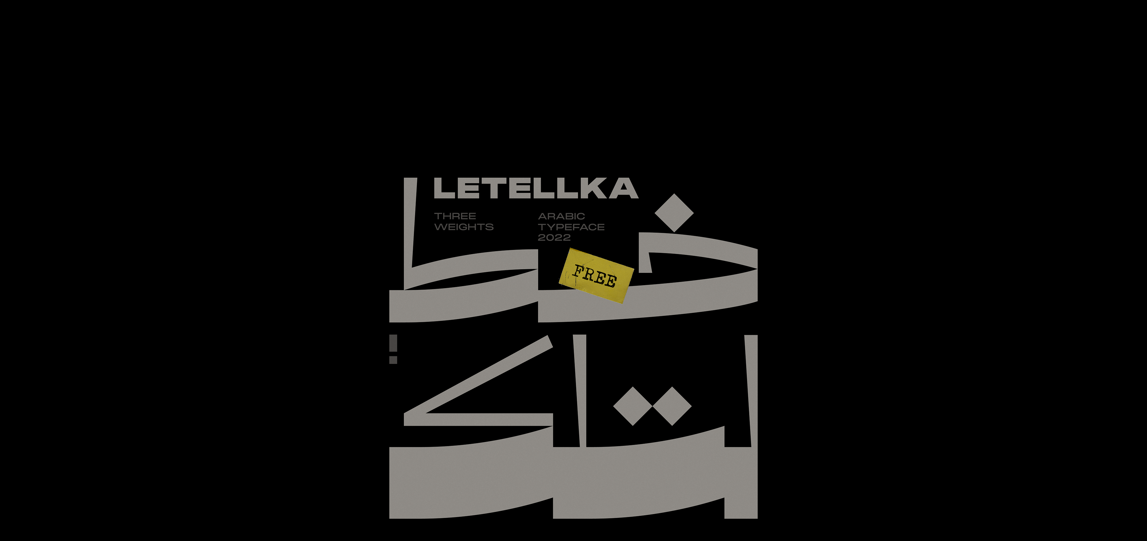 Schriftart Letellka