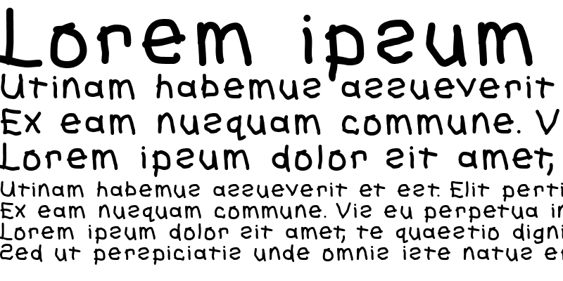 Schriftart First Grade