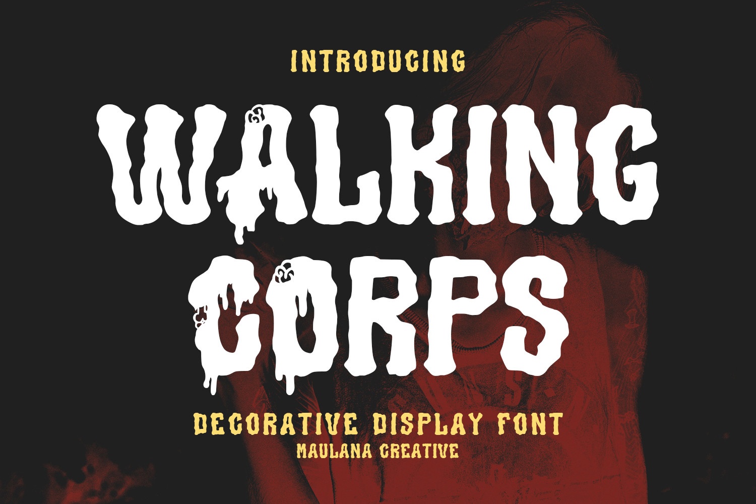Schriftart Walking Corps