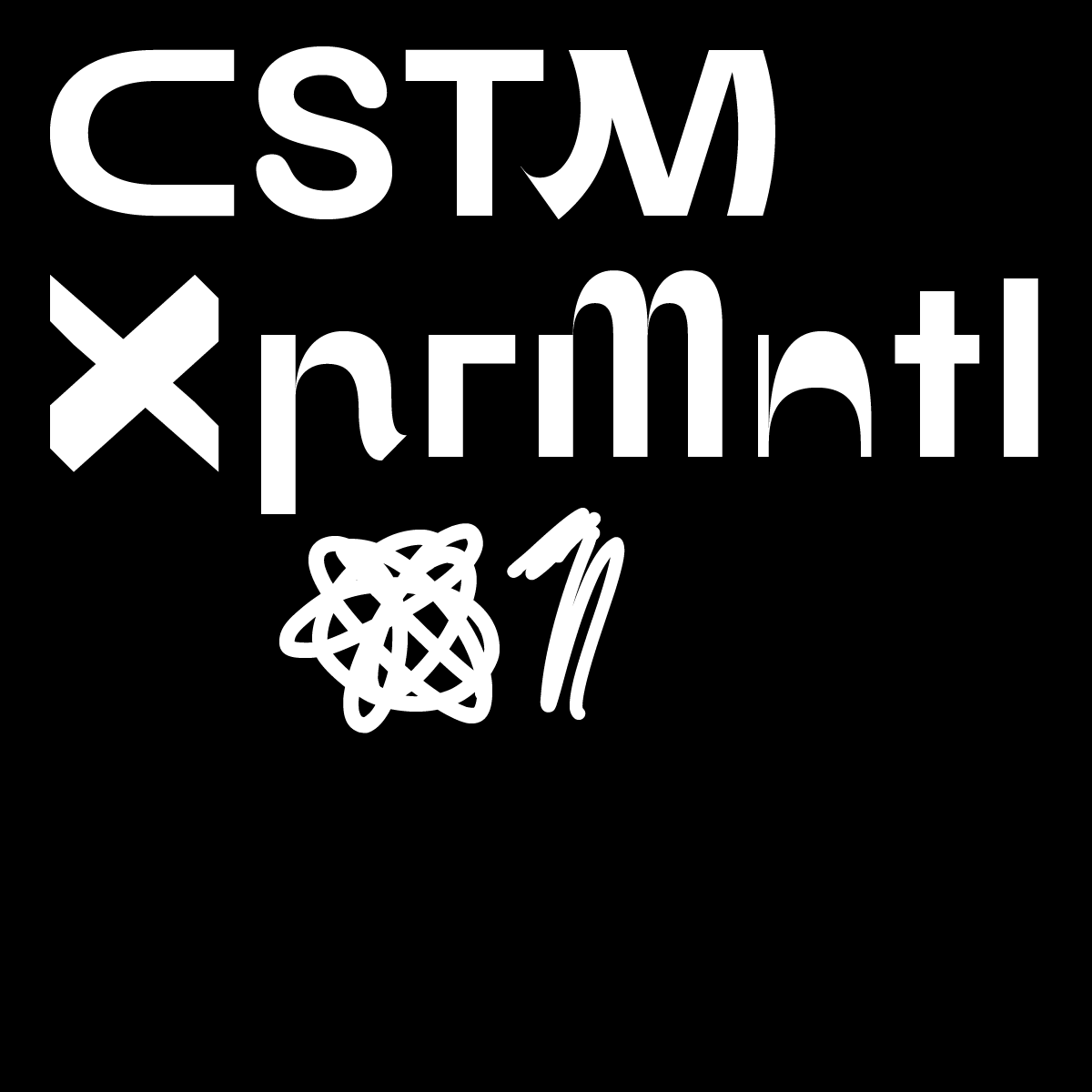 Schriftart CSTM XPRMNTL 01
