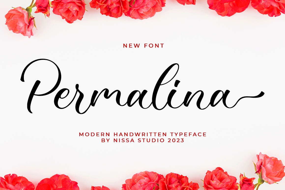 Schriftart Permalina