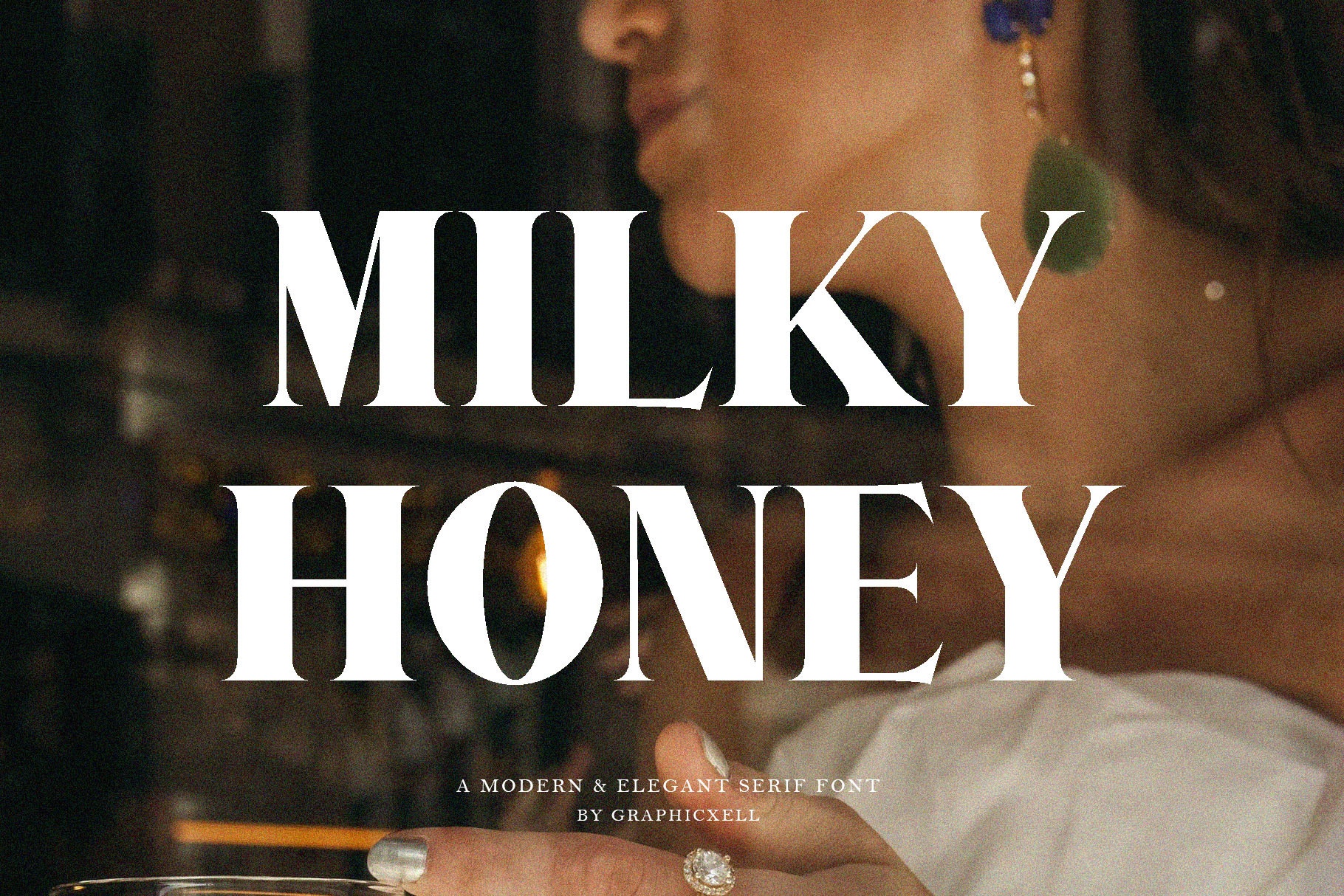 Schriftart Milky Honey