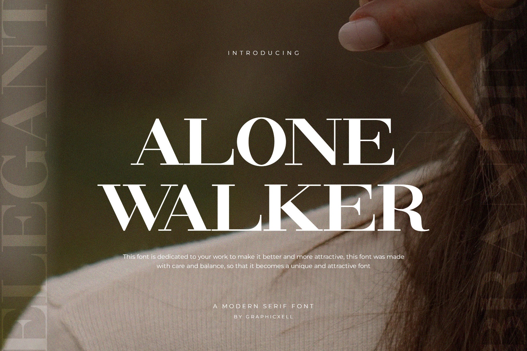 Schriftart Alone Walker