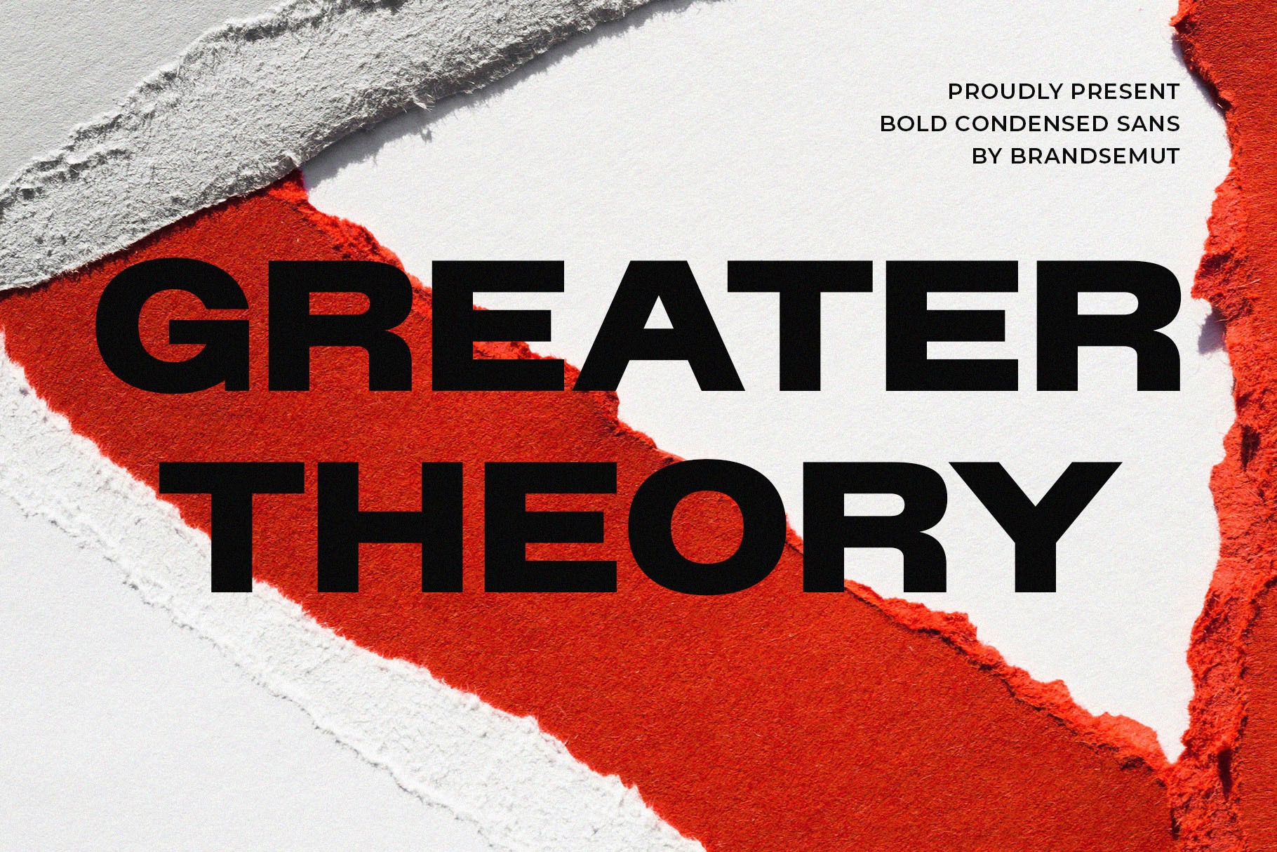 Schriftart Greater Theory