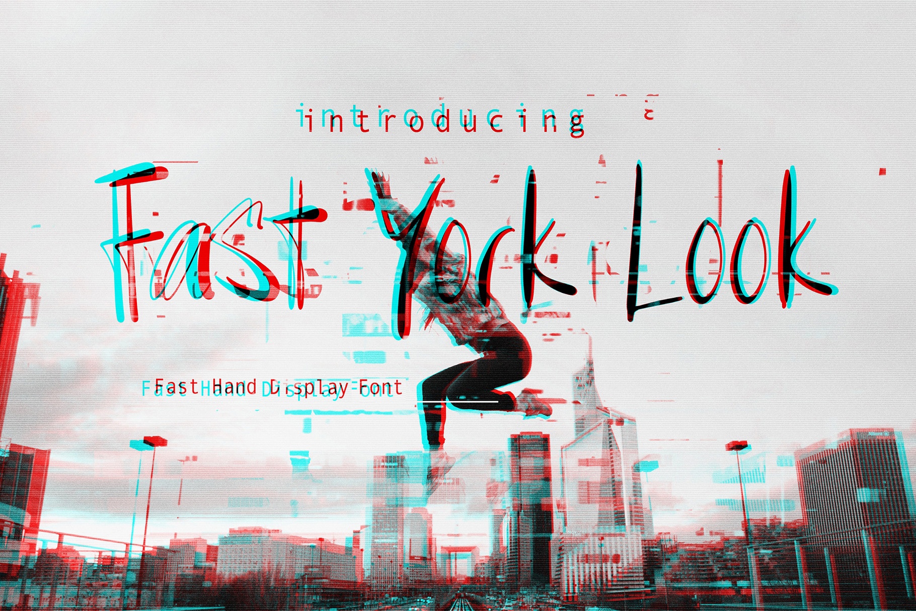 Schriftart Fast York Look