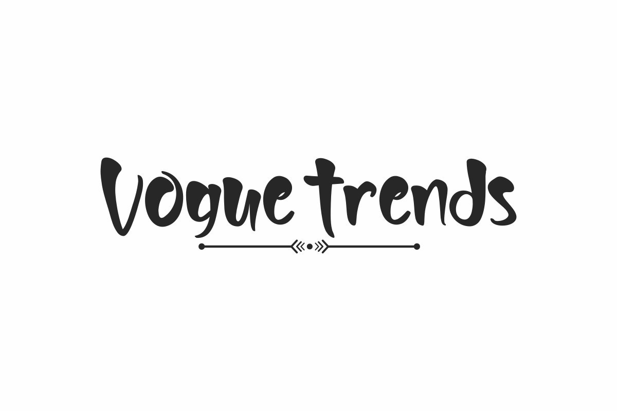 Schriftart Vogue Trends