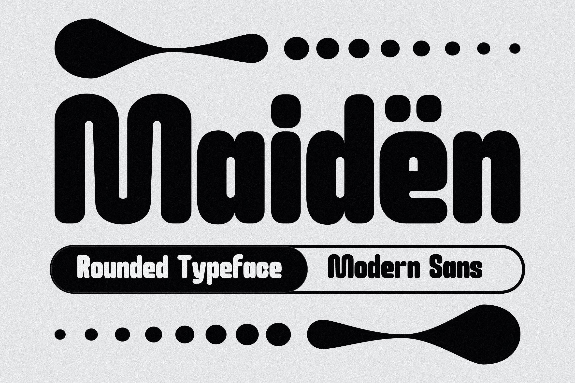 Schriftart Maiden