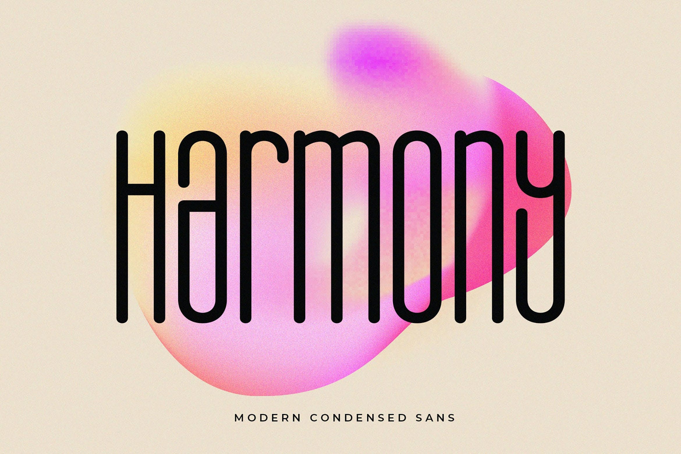 Schriftart Harmony