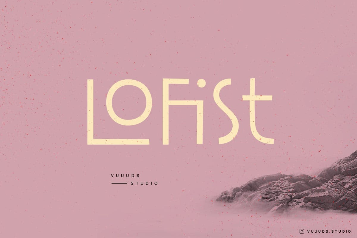 Schriftart Lofist