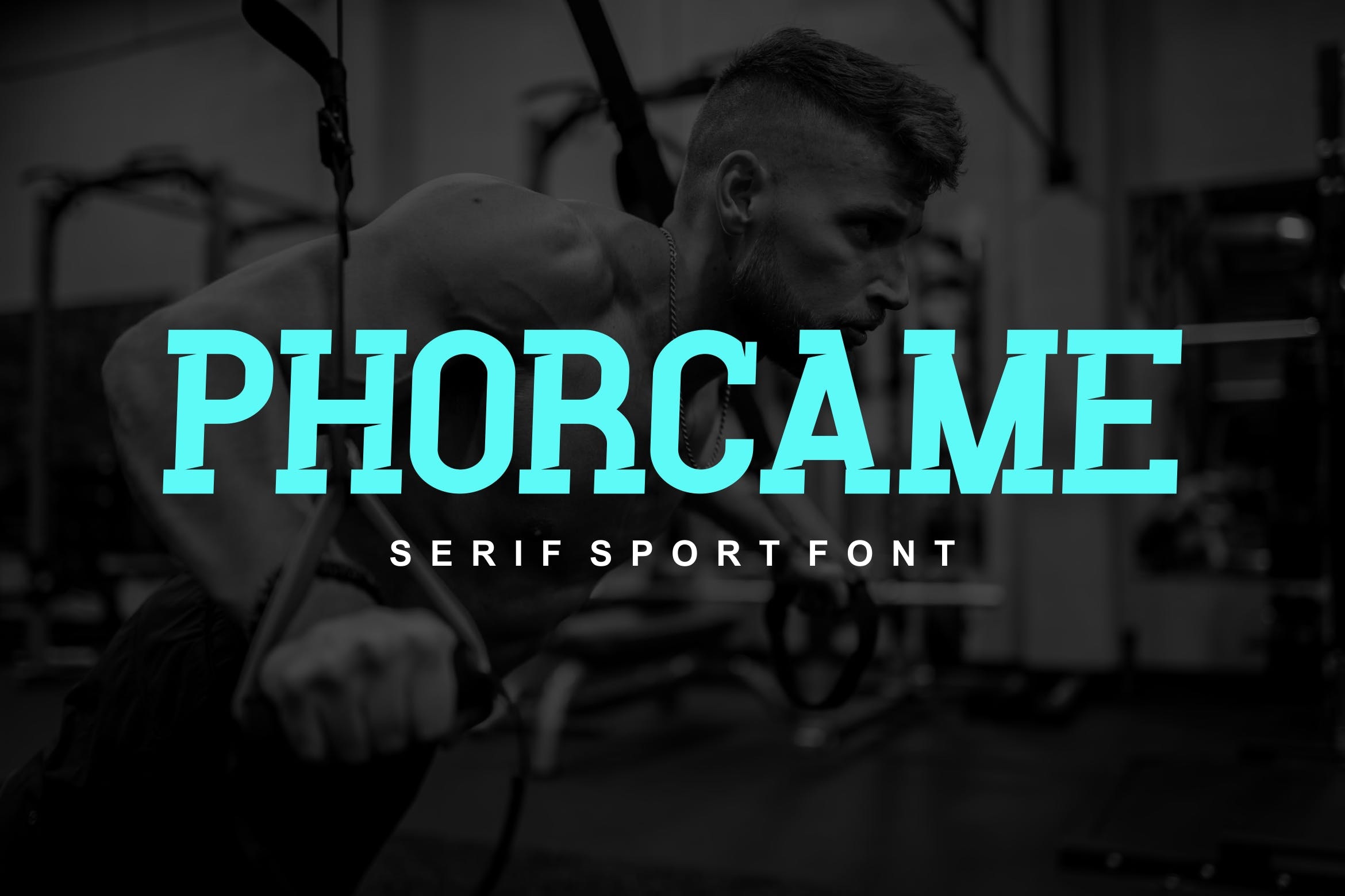 Schriftart Phorcame