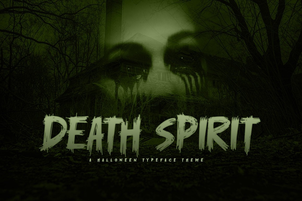 Schriftart Death Spirit