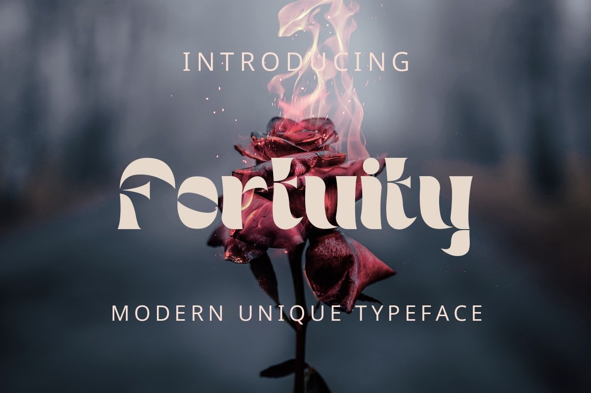 Schriftart Fortuity