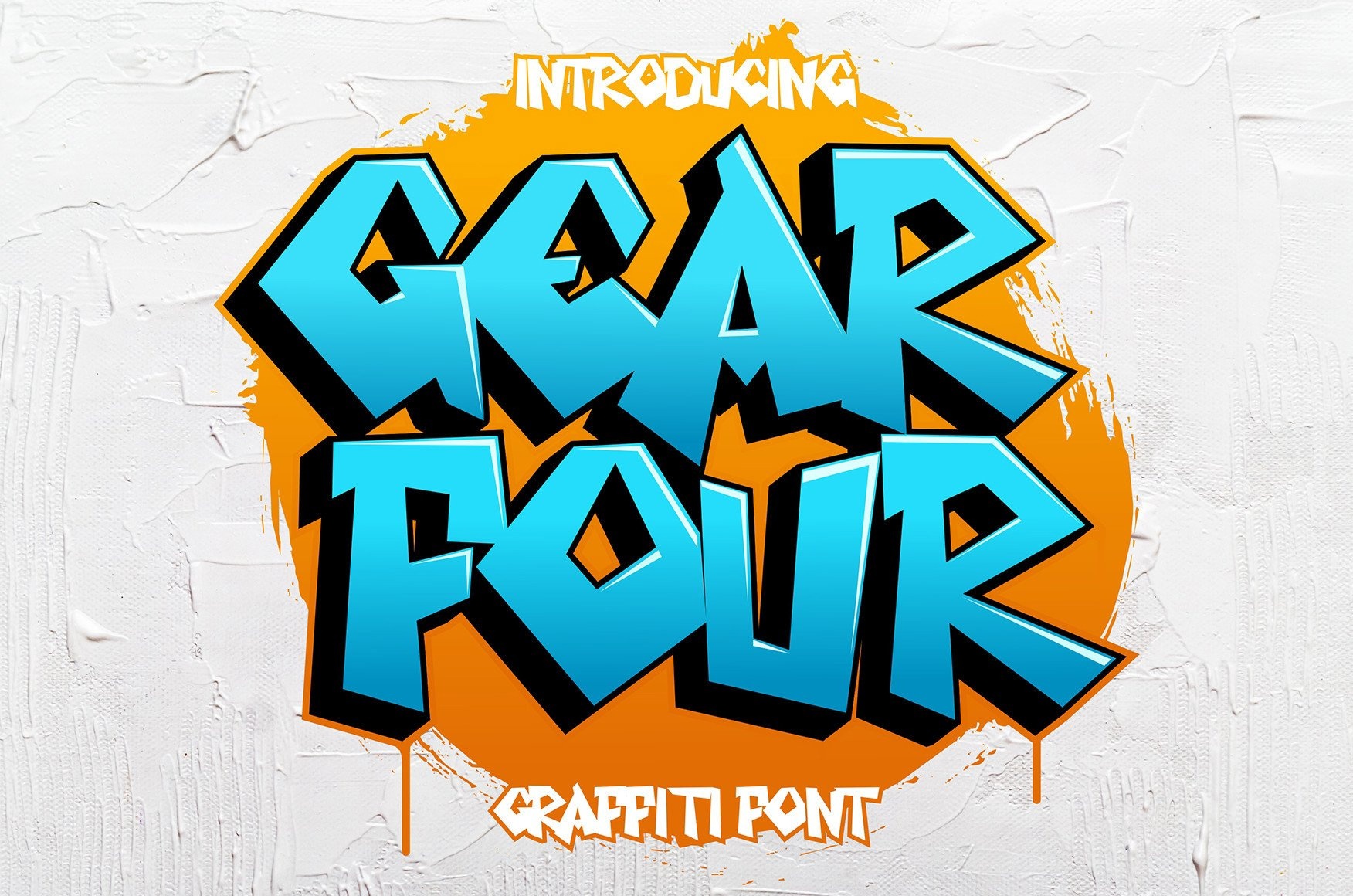 Schriftart Gear Four