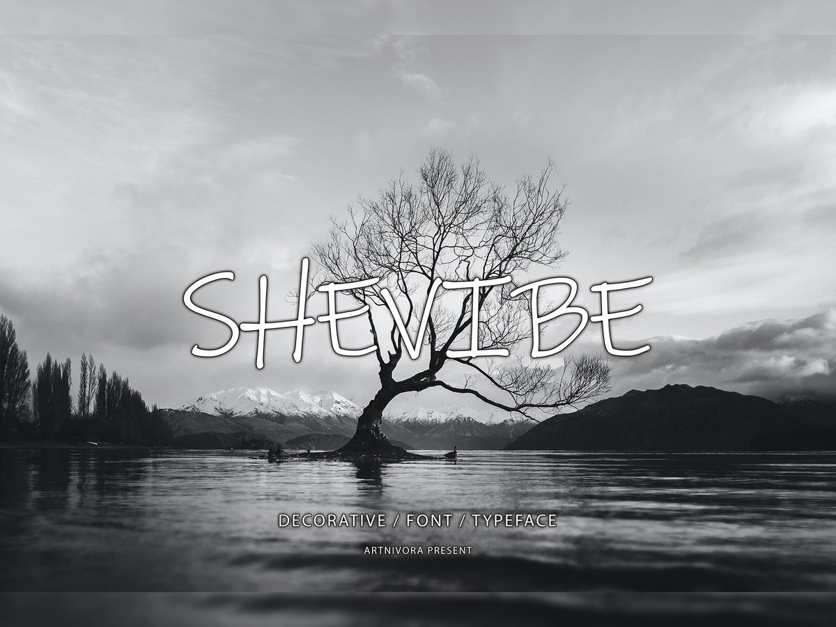 Schriftart Shevibe