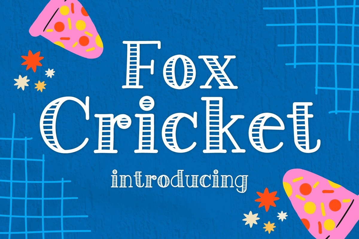 Schriftart Fox Cricket