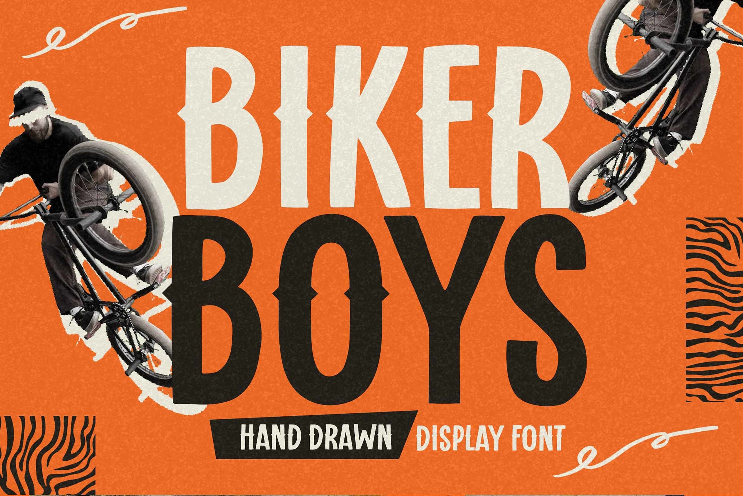 Schriftart Biker Boys