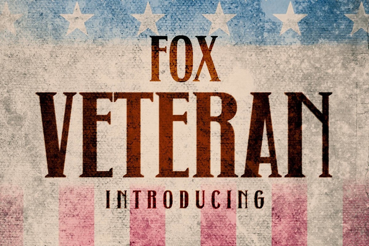 Schriftart Fox Veteran