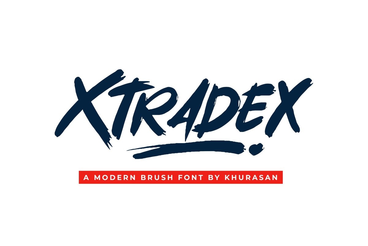 Schriftart Xtradex