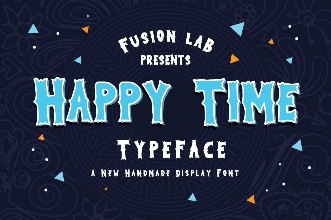 Schriftart Happy Time Typeface