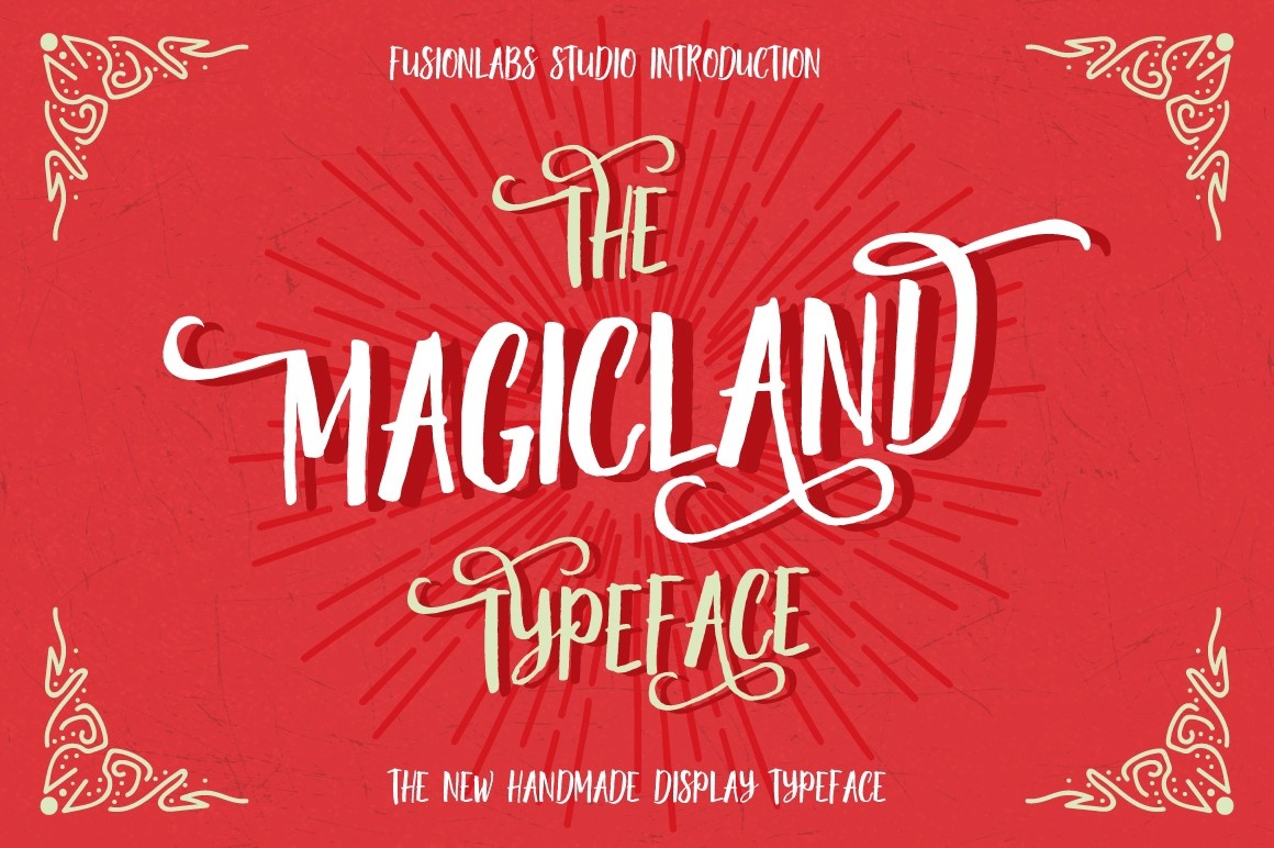 Schriftart Magicland Typeface