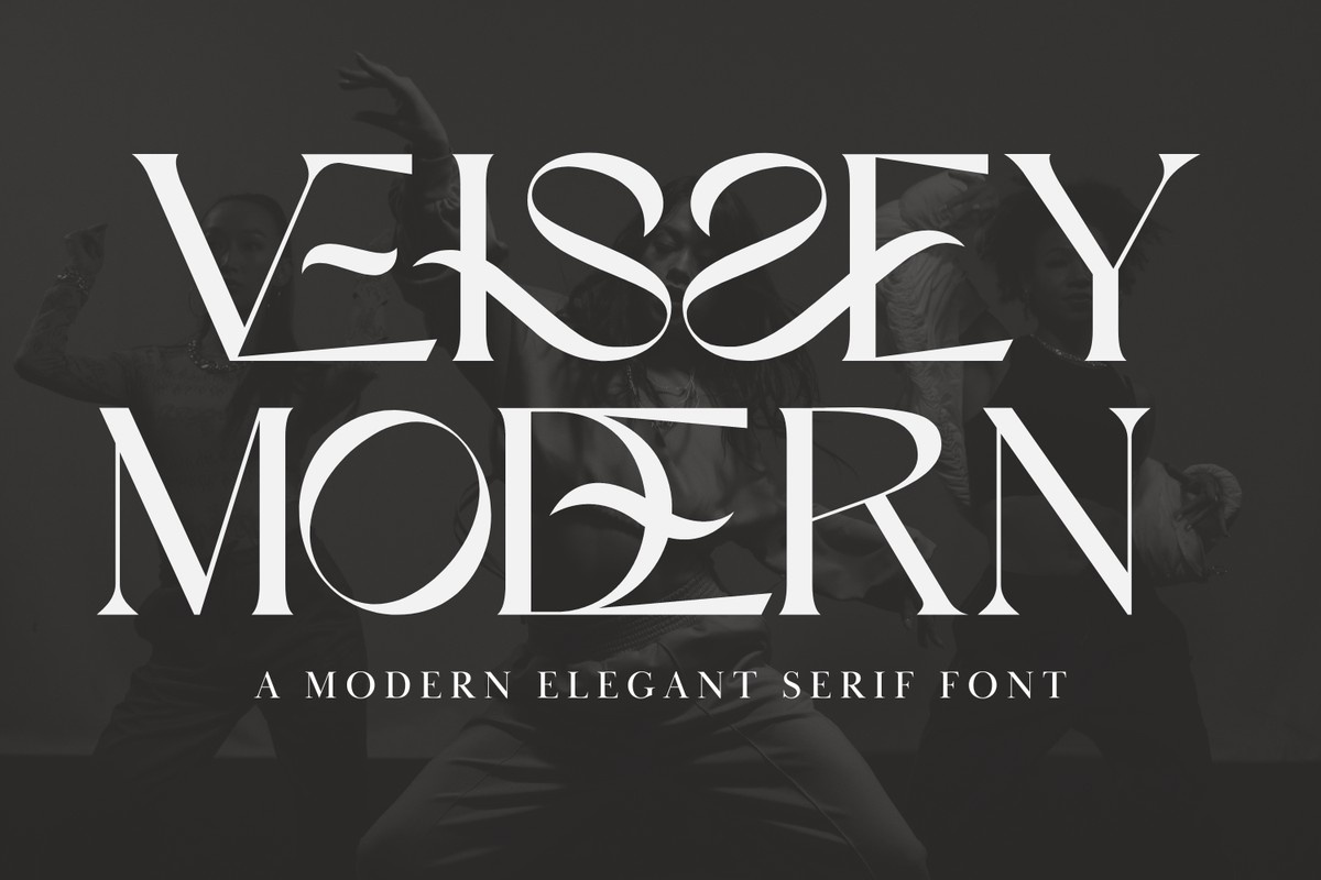 Schriftart Veissey Modern