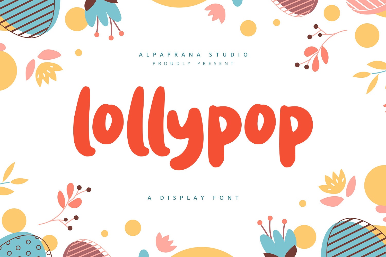 Schriftart Lollypop