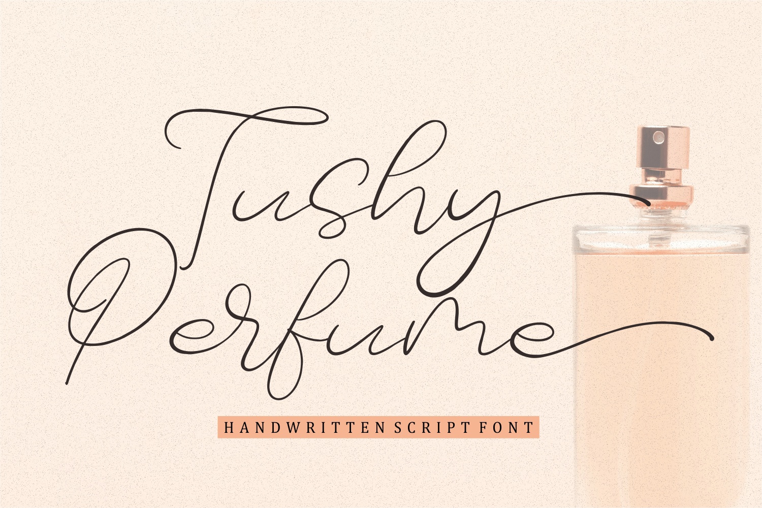 Schriftart Tushy Perfume