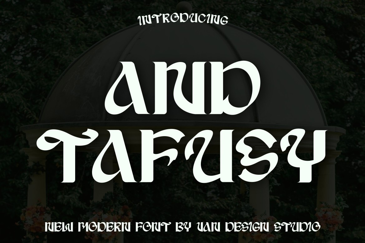 Schriftart And Tafusy