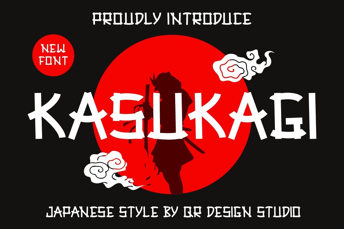 Schriftart Kasukagi