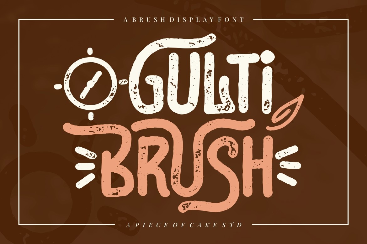 Schriftart Gulti Brush