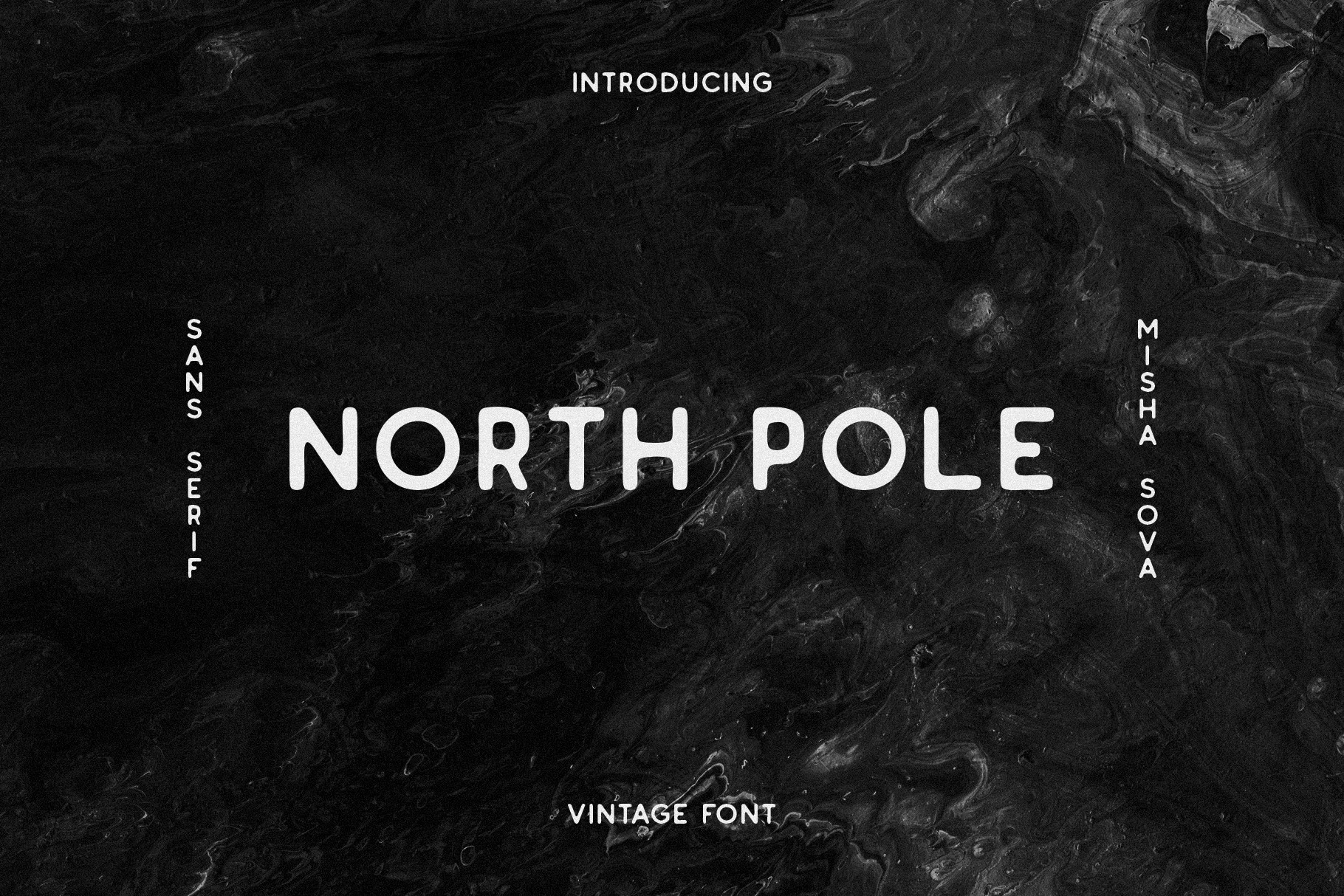 Schriftart North Pole