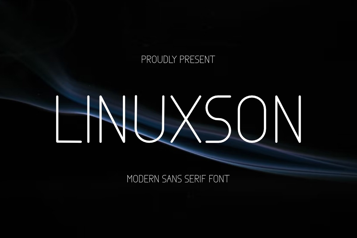 Schriftart Linuxson