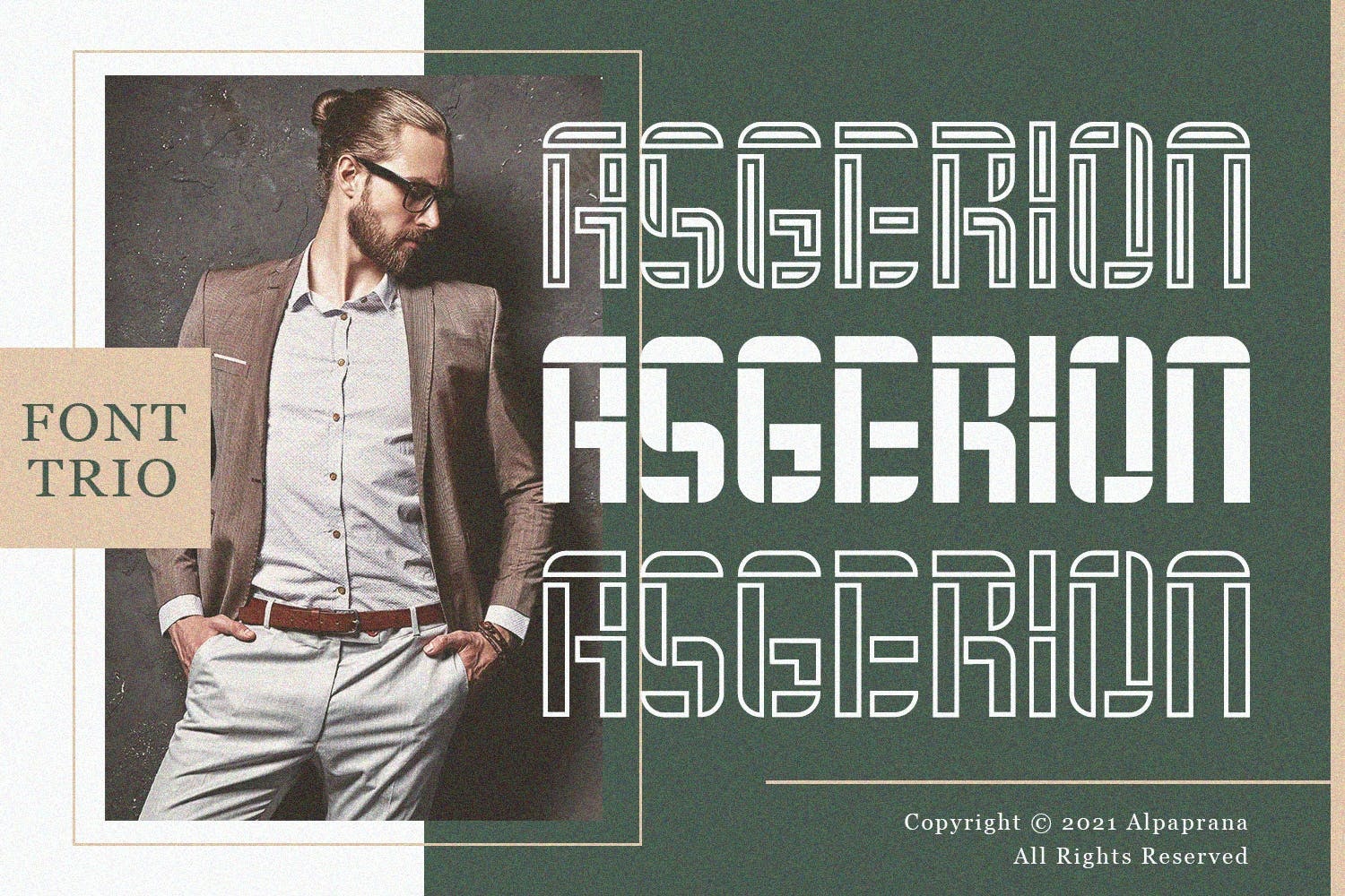 Schriftart Asgerion