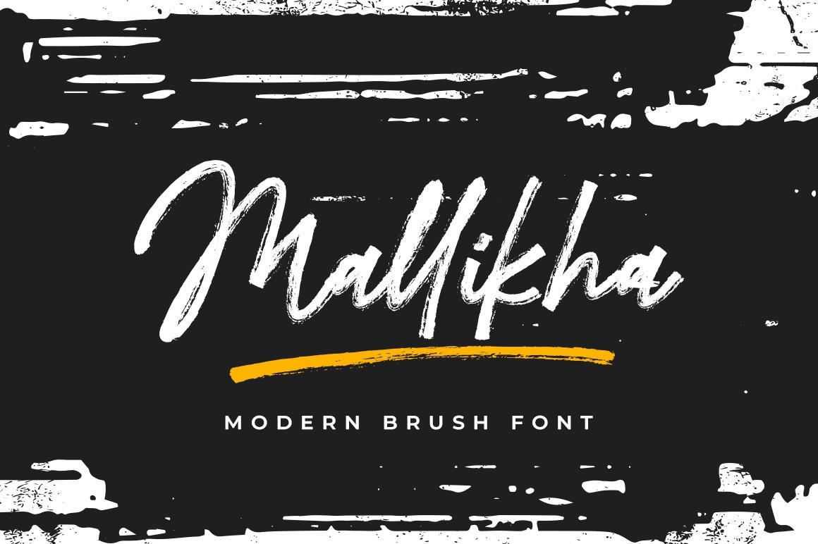 Schriftart Mallikha