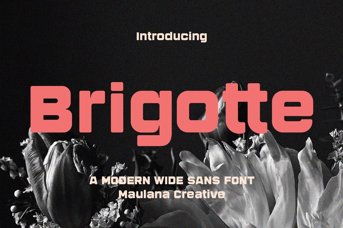 Schriftart Brigotte