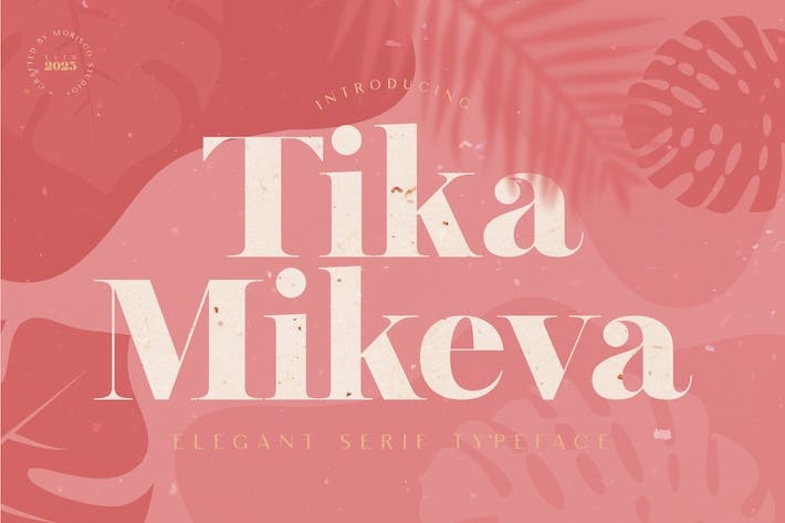 Schriftart Tika Mikeva
