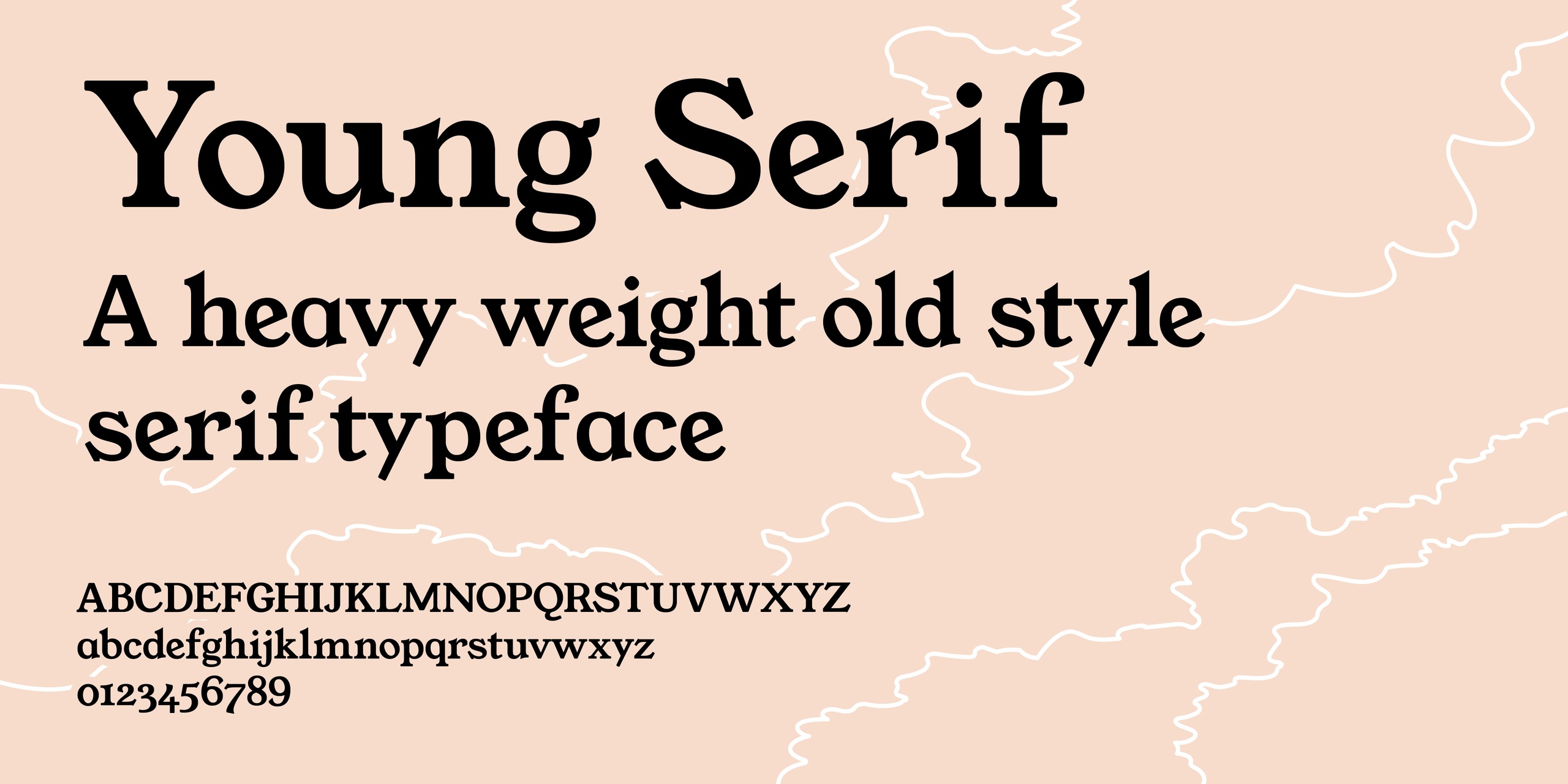 Schriftart Young Serif