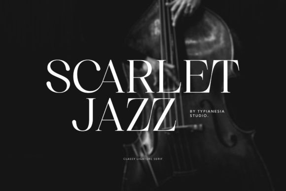Schriftart Scarlet Jazz