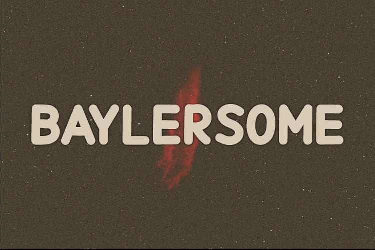 Schriftart Baylersome