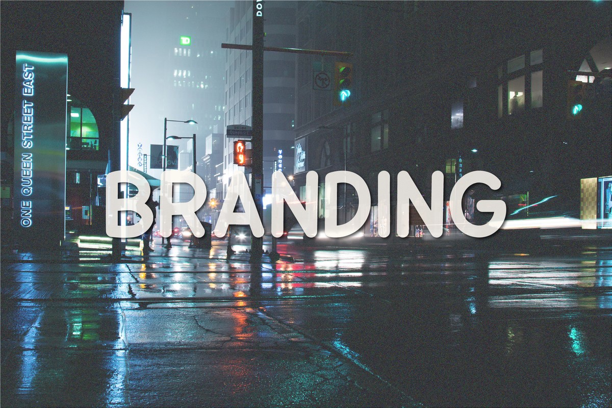 Schriftart Branding