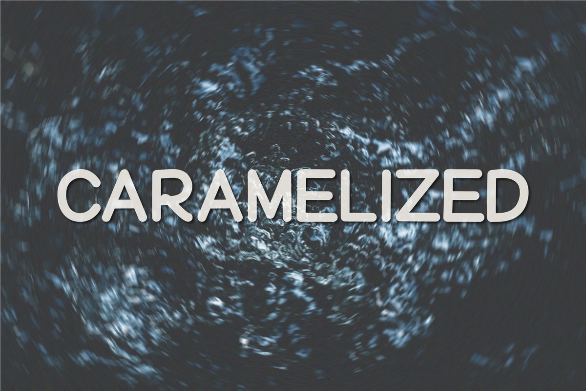 Schriftart Caramelized