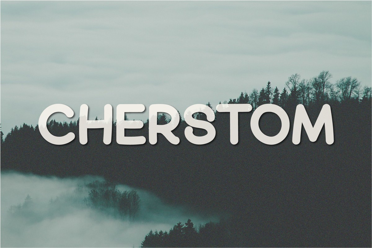 Schriftart Cherstom