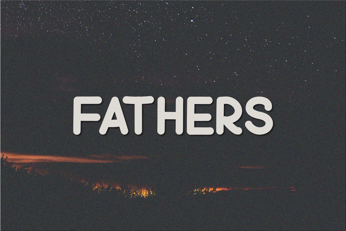 Schriftart Fathers